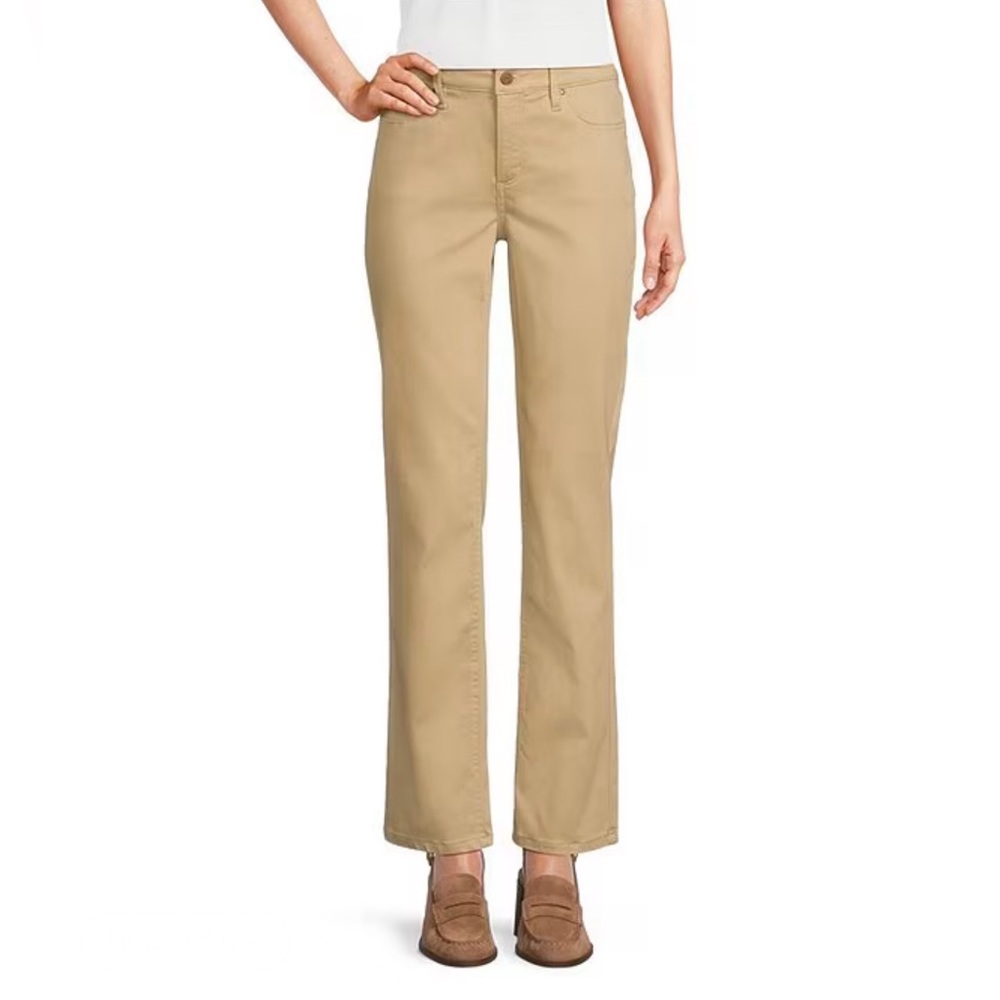 Jones New York Tan‎ Dress Pants women’s size 12 (A115)
